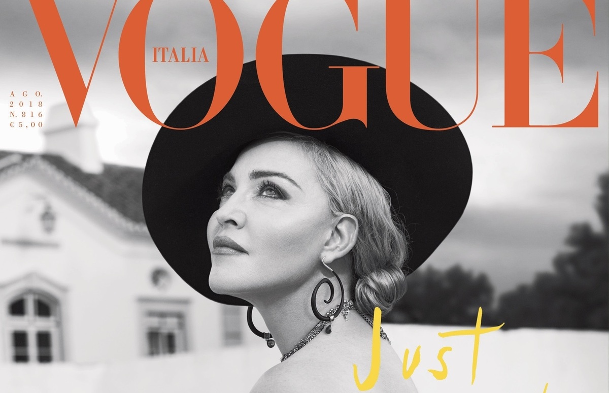 Мадонна снялась в фотосессии для итальянского Vogue