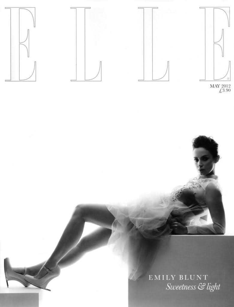 Эмили Блант в журнале Elle Великобритания. Май 2012