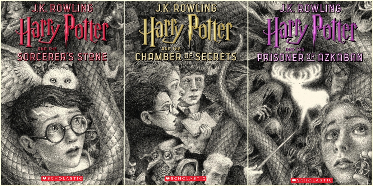 В честь 20-летия серию книг «Гарри Поттер» перевыпустят с «юбилейными» обложками (фото)