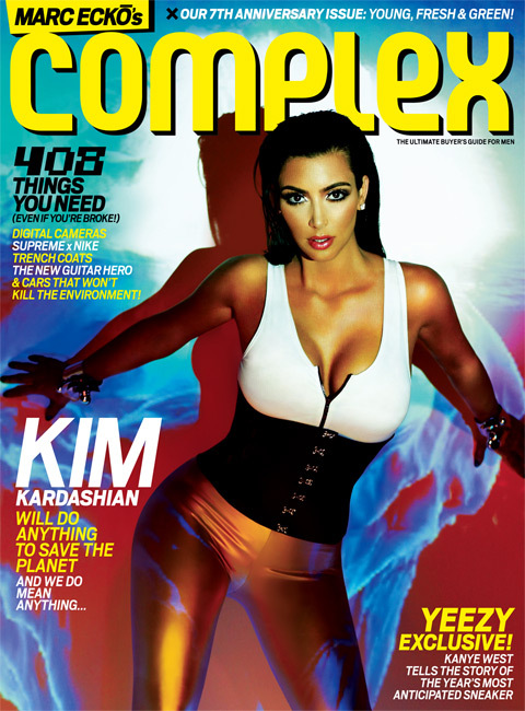 Ким Кардашян в журнале Complex. Апрель-Май 2009