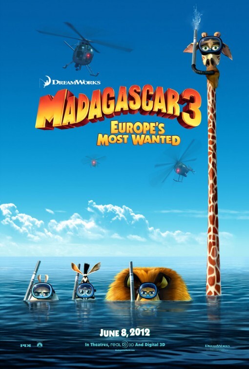 Трейлер мультфильма "Мадагаскар 3"