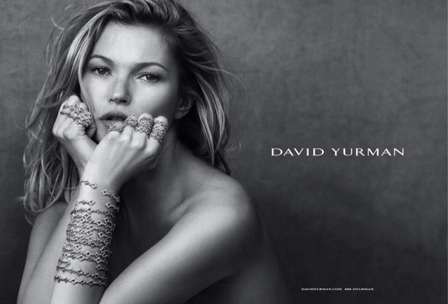 Кейт Мосс снялась в новой рекламной кампании David Yurman