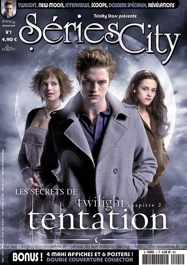 Французский журнал S&#233;ries City о саге "Сумерки". Май 2009