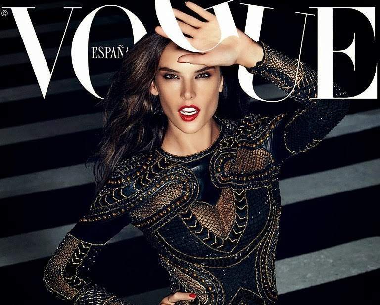 Алессандра Амбросио в журнале Vogue Испания. Ноябрь 2014