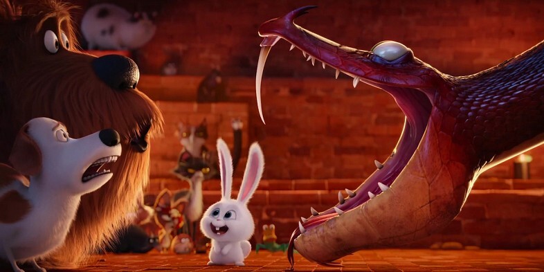 Кровожадный кролик Снежок в новом трейлере мультфильма «Тайная жизнь домашних животных»
