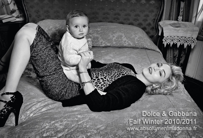 Мадонна для Dolce & Gabbana. Осень/Зима 2010-11