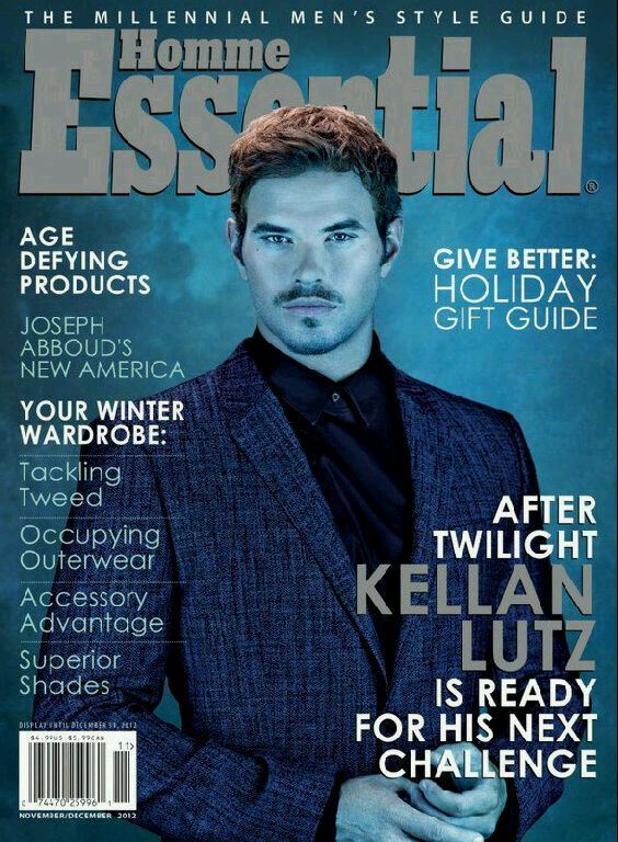 Келлан Латс в журнале Essential Homme. Ноябрь / декабрь 2012