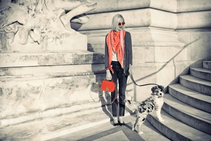 Рекламная кампания новой коллекции сумок Louis Vuitton Epi Is Magic