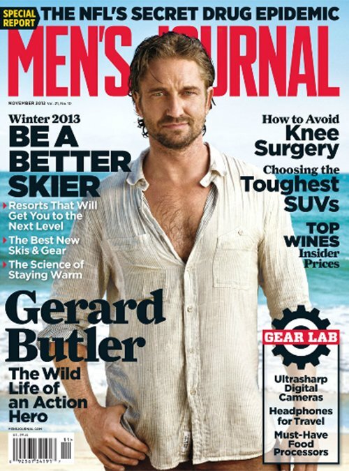 Джерард Батлер в журнале Men&#39;s Journal. Ноябрь 2012