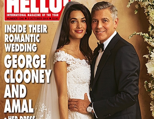 Джордж Клуни и Амаль Аламуддин: первые свадебное фото