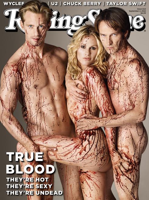 Скандальная обложка Rolling Stone актеров сериала "Настоящая кровь"
