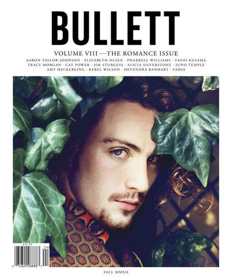 Аарон Джонсон в журнале Bullett. Осень 2012