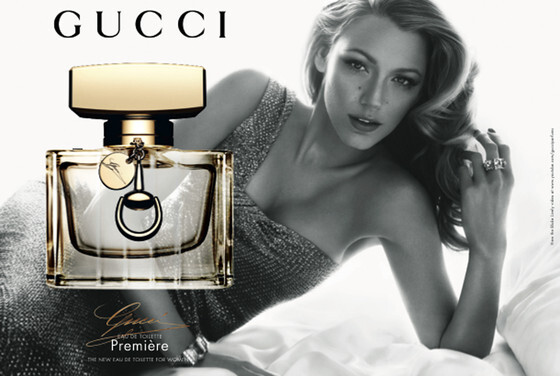 Блейк Лайвли в рекламе аромата Gucci