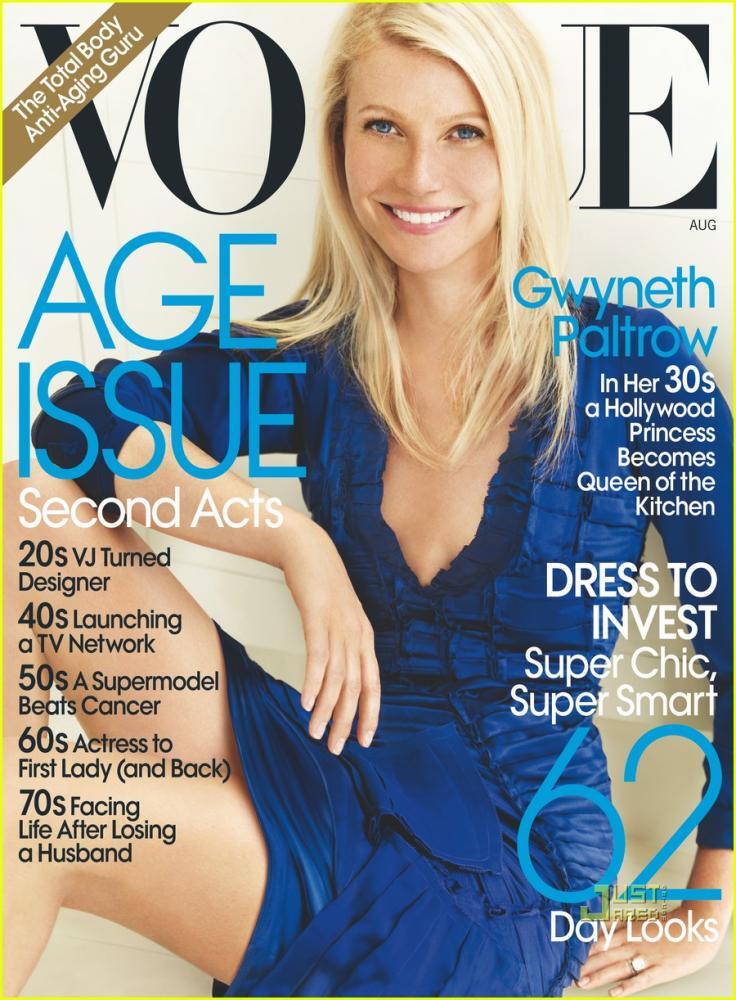 Гвинет Пэлтроу в журнале Vogue Us. Август 2010