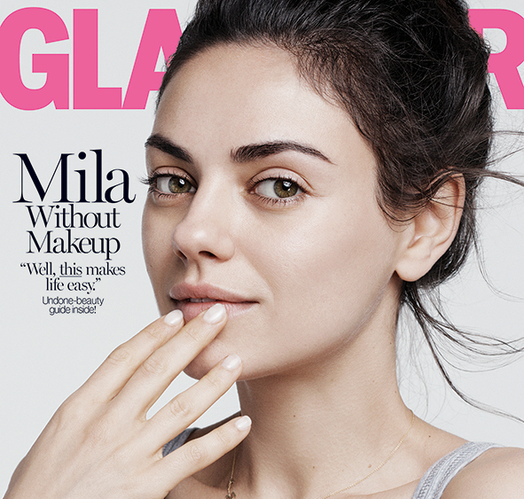 Мила Кунис в журнале Glamour, август 2016