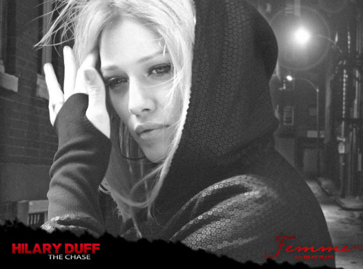 Хилари Дафф в рекламе DKNY Jeans