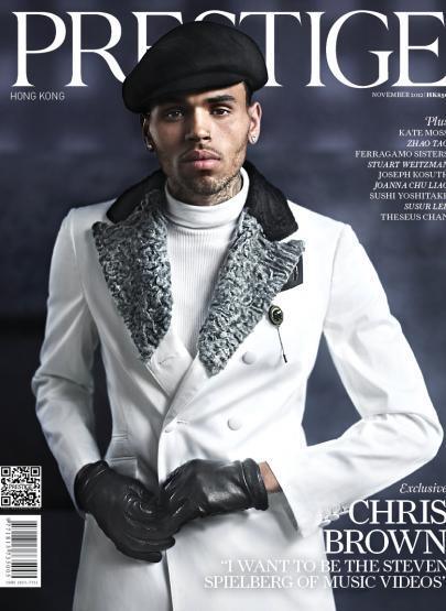 Крис Браун в журнале Prestige Гонконг. Ноябрь 2012