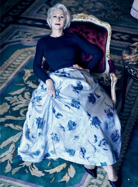 Хелен Миррен в журнале Vogue Великобритания. Март 2013