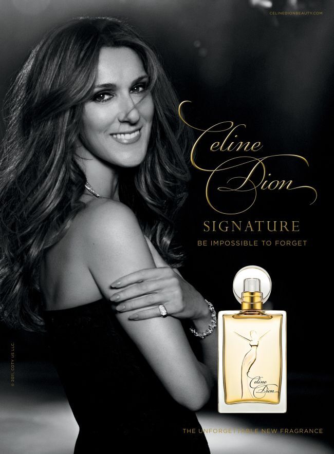 Новый аромат от Селин Дион Celine Dion Signature