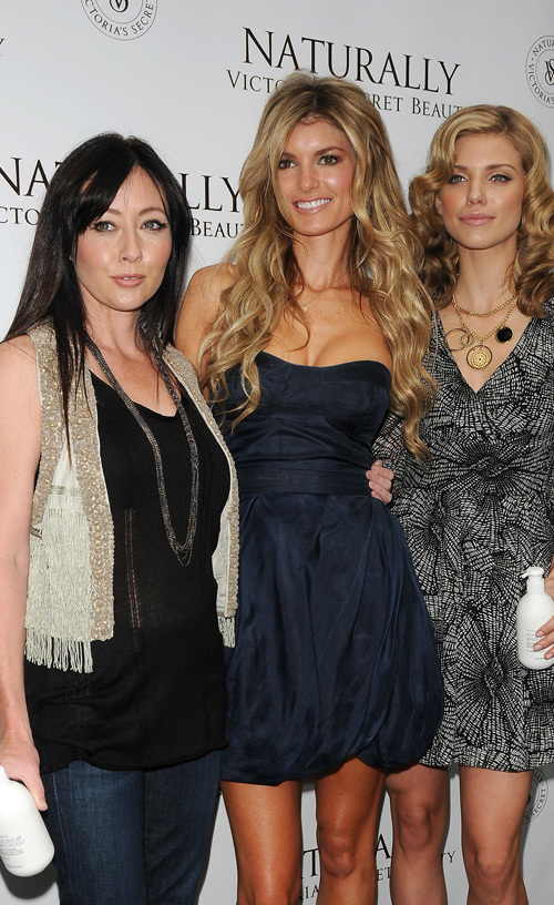 Шэннен Доерти, Анна-Линн МакКорд и Мариса Миллер представили косметику Victoria&#39;s Secret