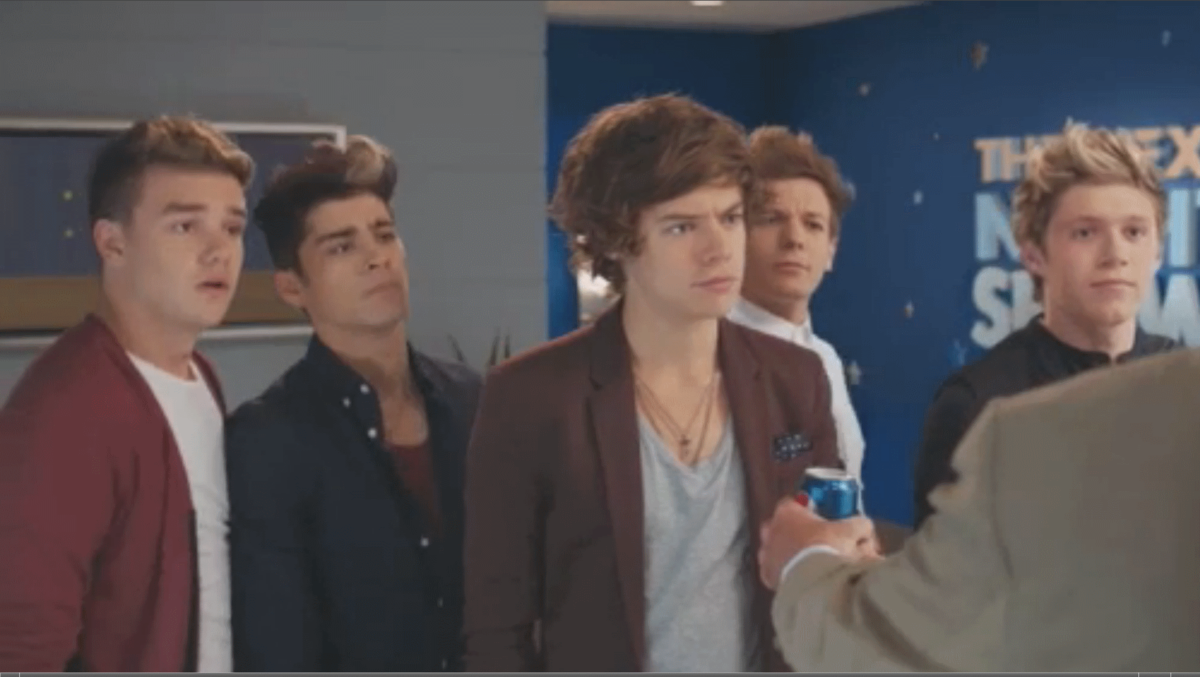 One Direction в рекламе Pepsi