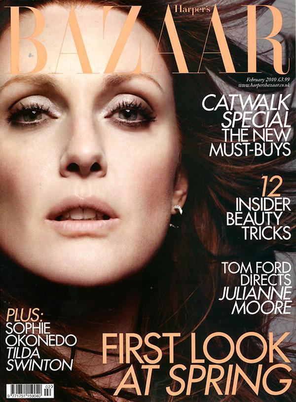 Джулианна Мур в журнале Harper’s Bazaar UK. Февраль 2010