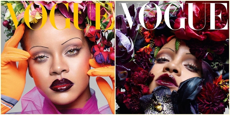 Рианна украсила сентябрьскую обложку британского Vogue