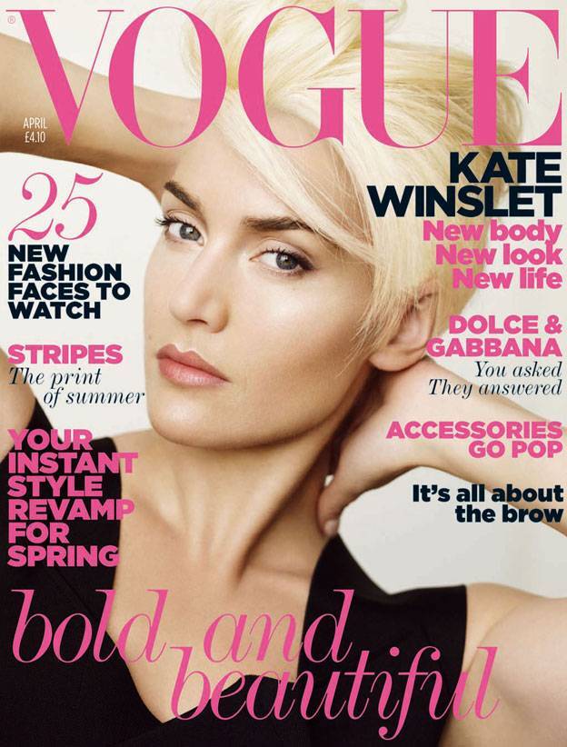 Кейт Уинслет в журнале Vogue UK. Апрель 2011