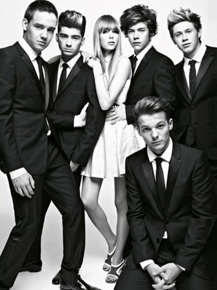 One Direction в журнале Vogue Великобритания. Декабрь 2012