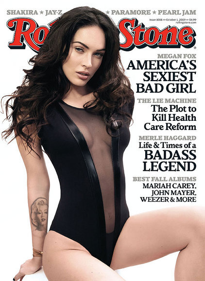 Меган Фокс в журнале Rolling Stone. Октябрь 2009