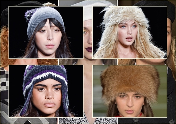 Модные женские шапки осень-зима 2015-2016: фото