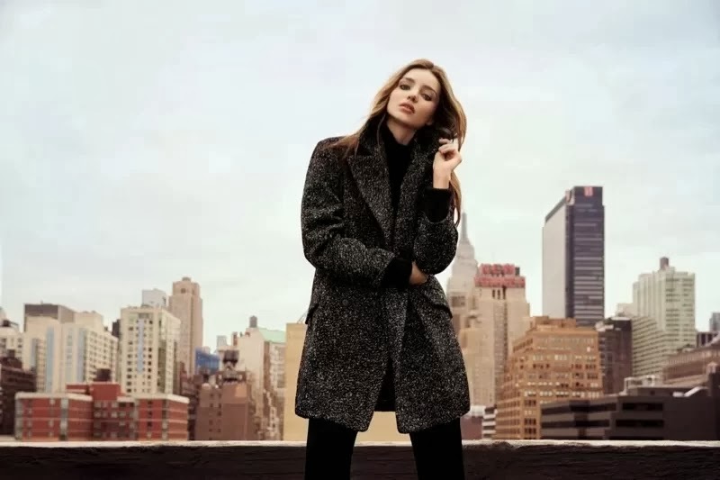 Миранда Керр в рекламной кампании Mango. Зима 2013-2014