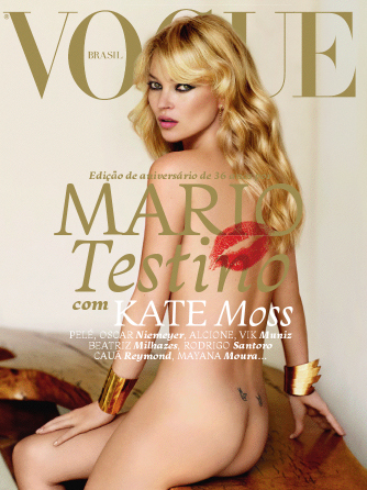 Кейт Мосс в журнале Vogue. Бразилия. Май 2011