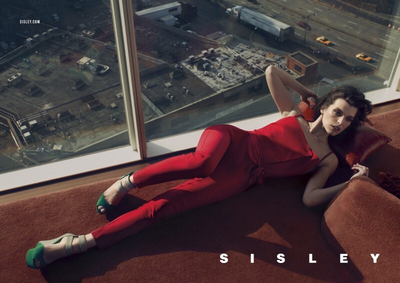 Милла Йовович в рекламной кампании Sisley. Весна 2013