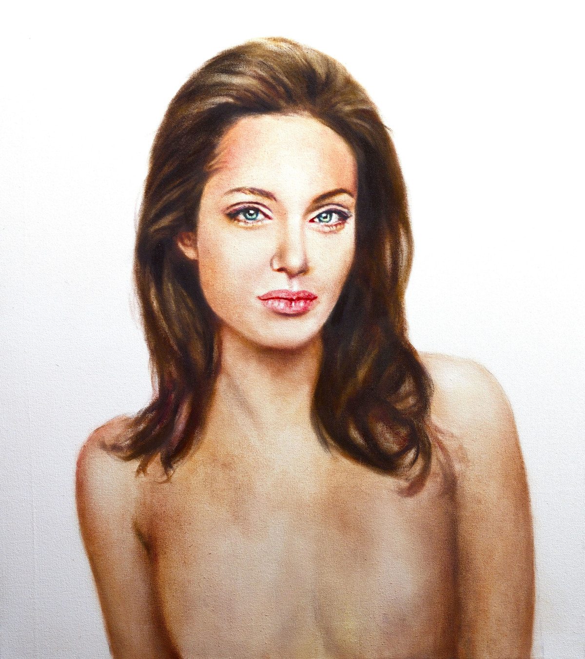 Портрет Анджелины Джоли уйдет с молотка