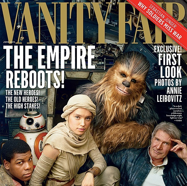 Каст «Звездные войны: Пробуждение силы» на обложке Vanity Fair