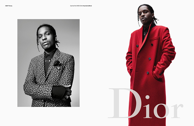 A$AP Rocky снялся в новой рекламной кампании Dior